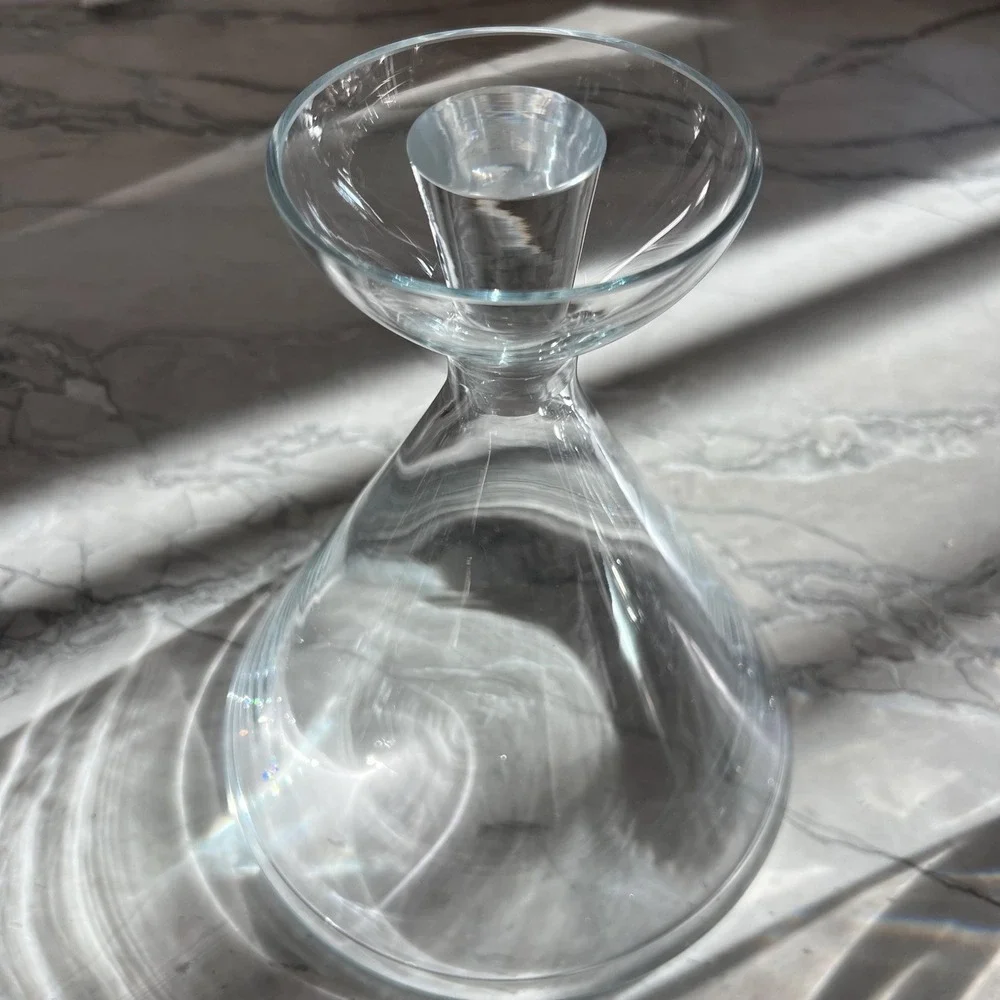 1980s Ligne Roset Offrande Carafe Decanter Designed and Signed by Pascal Mourgue
